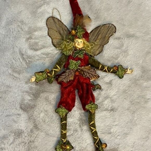 Mark Roberts Katherine's Collection Vintage 16" Pose-able Christmas Fairy - Picture 3 of 4